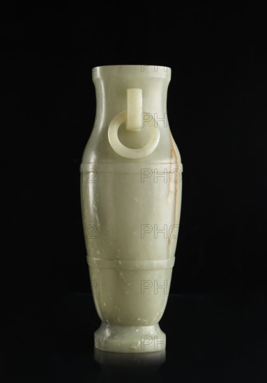 Vase attributed to Fyodor Vasilyevich Rubiec-Masalski (1865-1920?), Chinese art, Tulisov, Jerzy (1943- ), Qing (1644-1911), ceremonial/ritual/decorative vessel, Qing (style), 19th century, China; height 28.8 cm, width 17.0 cm