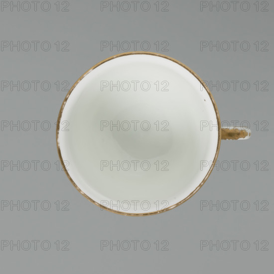 Tall chalice cup, Koenigliche Porzellain Fabrique, Meissen (1710–1763), manufacturer, ca. 1750, Meissen; vessel; height 7 cm, width 7.2 cm.