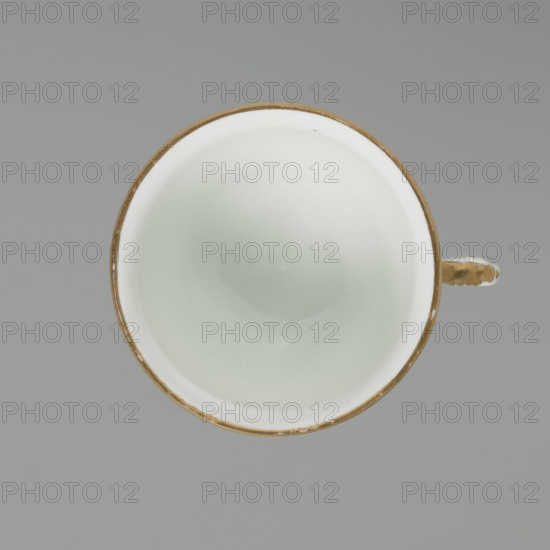 Tall chalice cup, Meissen porcelain, ca. 1750, Meissen; manufacturer: Koenigliche Porzellain Fabrique (1710–1763); vessel; height 7 cm, width 7.2 cm