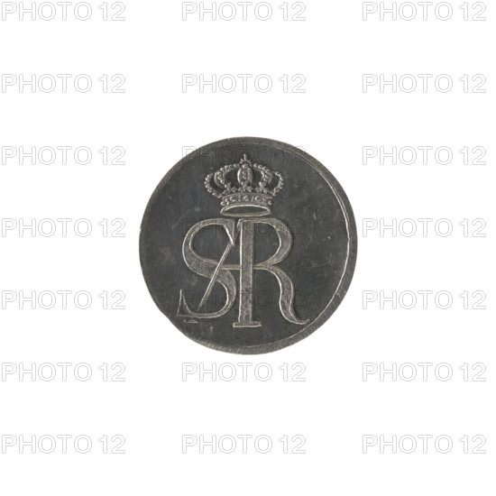 2 Crown proof groschen (Crown proof half-zloty coin), Stanislaw August Poniatowski (King of Poland; 1764–1795), Holzhaeusser, Johann Philip (engraver, 1731/1741–1792), Schröder, Justyn (Mintmaster of the Warsaw Mint 1768–1772), Polish coins, Stanislaw August Poniatowski (King of Poland; 1732–1798), monograms, tied monograms, royal monograms, Crown coins, trial coins, salamander, symbols, animals, maxims. Obverse: under the crown, a tied monogram composed of the letters SAR, continuous border. Reverse: salamander in flames, above semicircular inscription 'NON TIMET', below the line '1771', continuous border. Polish–Lithuanian Commonwealth (1569–1795), Warsaw, Poland. Coin, mint hallmark. Diameter 17.8–18.0 mm, weight 1.21 g.