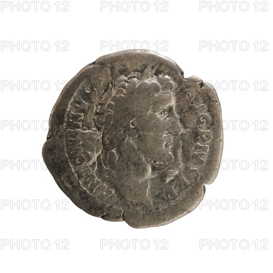 Denarius, Antoninus Pius (86–161; Roman Emperor 138–161). Obverse: Emperor's head with a laurel wreath facing right, inscription ANTONINVS AVG PIVS PP. Reverse: Minerva striding right, holding a spear in her raised hand and a shield in her left, inscription TR POT COS I. Roman coin, 139 CE; silver; weight 2.59 g; axis 180°; imperial busts; Minerva (mythology); spear and shield attributes; iconography of Antoninus Pius.