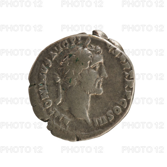Denarius, Antoninus Pius (86–161; Roman Emperor 138–161). Obverse: ANTONINVS AVG PIVS PP TR P COS III — head of the emperor right in a laurel wreath. Reverse: IMPER A TORII — Victoria stands facing left, holding a wreath in her right hand and a palm in her left. Dated 143–144, Roman Empire (27 BC–476), Rome. Coin; weight 3.17 g; axis 180°.