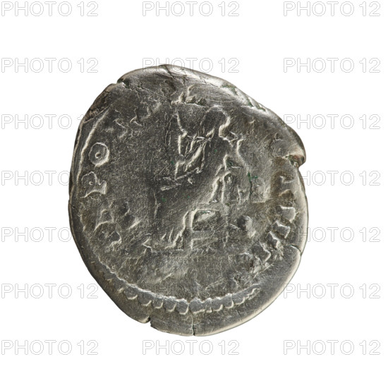 Denarius of Antoninus Pius (86–161; Roman emperor 138–161). Obverse: laureate bust of the emperor facing right, legend NINVS AVG PIVS PP IMP, pearl border. Reverse: TR POT XX C O S IIII; Ceres seated facing left, holding a torch in her right hand and ears of corn in her left, pearl border. Roman, 156–157 CE; Rome. Coin; weight 2.72 g; axis 180°.