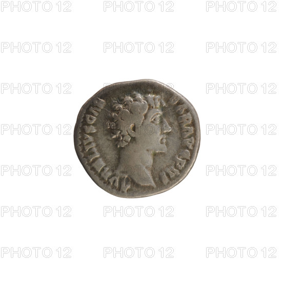 denarius, Antoninus Pius (86–161; Roman Emperor 138–161). Obverse: bust of Marcus Aurelius (heir to the throne; 138–161) right, pearl border, inscription 'AVRELIVS CAE SAR AVG PII F'. Reverse: Honos standing left, holding a branch in his right hand and a cornucopia in his left, pearl border, inscription 'COS I I'. Silver coin, weight 3.36 g, axis 180°, dated 145–147, Roman Empire (27 BC–476), Rome.