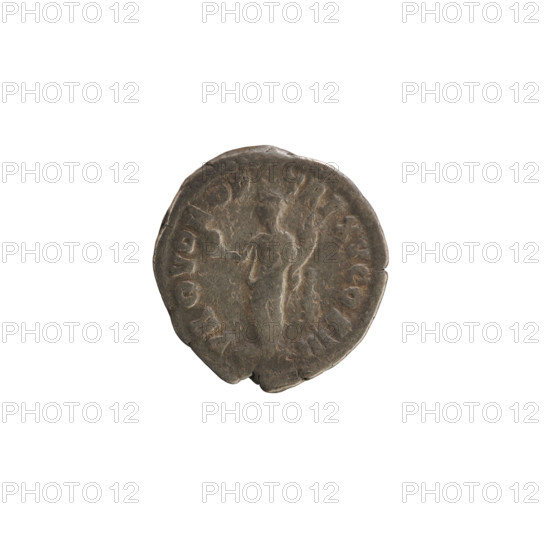 denarius, Marcus Aurelius (121–180; Roman emperor 161–180), imperial busts, Marcus Aurelius — iconography; Providentia (personification), sphere (attribute), cornucopia (attribute). Obv. IMP M AVREL ANTONINVS AVG — Head of Marcus Aurelius with a laurel wreath to the right. Pearl border. Rev. PROV DEOR TR P XV COS III — Providentia stands facing left, holding a sphere in her right hand and a cornucopia in her left. Pearl border. Date: 161. Roman Empire (27 BC–476), Rome. Coin; weight 3.07 g.