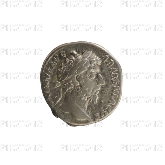 Denarius, Marcus Aurelius (121–180; Roman emperor 161–180). Obverse: Head of Marcus Aurelius with a laurel wreath, right. Inscription ANTONINVS AVG. Reverse: Armenia personified sitting in a mourning pose, turned left; in front of her a vexillum and a shield, her hand rests on a bow behind her; inscription ARMEN. Pearl borders. Legend PM TR P XVIII IMP II COS III. Date: 163–164. Roman Empire, Rome. Coin; weight 3.32 g; axis 180°.