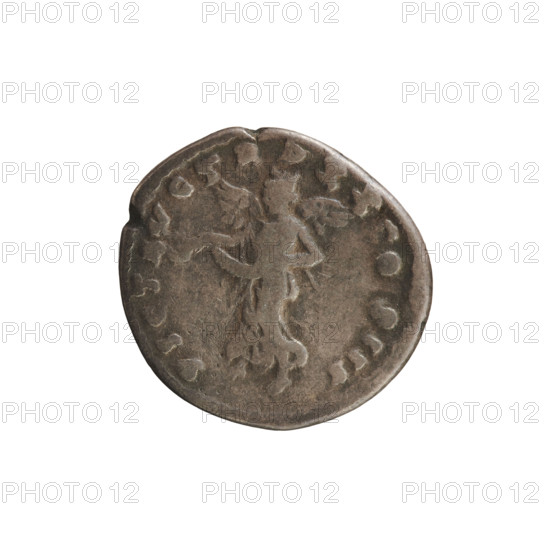 Denarius, Marcus Aurelius (121–180; Roman emperor 161–180). Obverse: head of the emperor with a laurel wreath, facing right; legend 'M ANTONINVS AVG   ARMENIACVS'; pearl border. Reverse: Flying Victoria to the left with a garland (diadem) in her hands; legend 'VICT AVG TRPXXCOSIII'; pearl border. Date: 165–166. Roman Empire (27 BC–476), Rome. Coin; weight 2.90 g; axis 180°.