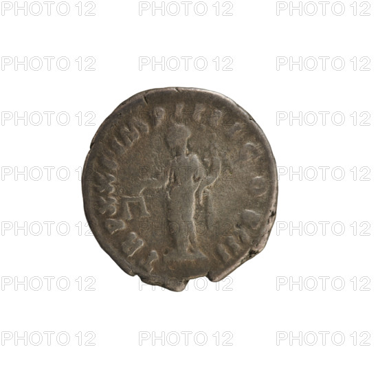 Denarius, Marcus Aurelius (121–180; Roman emperor 161–180). Obverse: Head of Marcus Aurelius with a laurel wreath, right. Pearl border. Inscription: M ANTONINVS AVG ARM PARTH MAX. Reverse: Aequitas stands facing left, holding scales in his right hand and a cornucopia in his left. Pearl border. Date: 166–167. Roman Empire, Rome. Coin; weight 3.18 g; axis 180°.