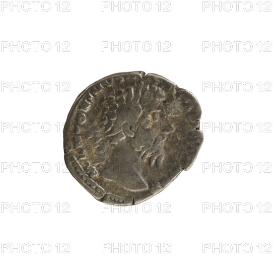 denarius, Marcus Aurelius (121–180; Roman emperor 161–180); obverse: head of Marcus Aurelius with laurel wreath facing right, inscription M ANTONINV; reverse: Aequitas seated facing left, holding scales in right hand and cornucopia in left; pearl border; imperial busts; iconography: cornucopia, scales, Aequitas; treasures (numism.); weight 3.40 g; Roman Empire (27 BC–476), Rome; coin; 168.