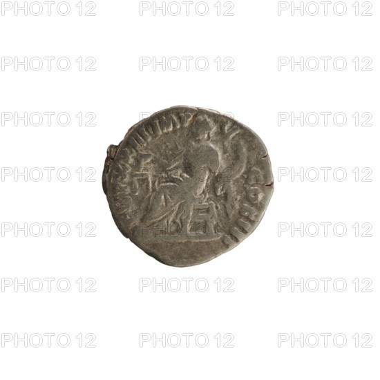 denarius, Marcus Aurelius (121–180; Roman emperor 161–180), busts, Marcus Aurelius, treasures (numism.), imperial busts, Marcus Aurelius - iconography, cornucopia (attribute), scales (attribute), Aequitas (personification). Obv. M ANTONINVS AVG, Head of Marcus Aurelius with a laurel wreath, right. Beaded border. Rv. TRPXX III . IMP V COS III. Aequitas sits facing left, holding scales in his right hand and a cornucopia in her left. Pearl border. 168–169 CE, Roman Empire (27 BC–476), Rome. Coin, weight 2.89 g.