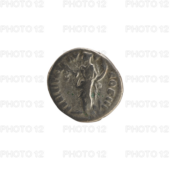 Denarius, Marcus Aurelius (121–180, Roman emperor 161–180). Obverse: head of Marcus Aurelius with a laurel wreath, right, pearl border; legend ANTONIN_AV_RP XXIII (first part poorly legible). Reverse: Felicitas standing left, holding a caduceus in her right hand and a scepter in her left; legend FELICITAS_AV_G_COS_III. Attributes: caduceus, sceptre; imperial bust/iconography. Date: 168–169, Rome, Roman Empire. Coin; weight 2.97 g.