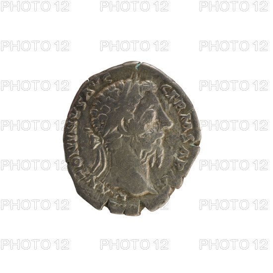 denarius, Marcus Aurelius (121–180; Roman Emperor 161–180), imperial bust of Marcus Aurelius; denarius coin, Obv. M ANTONINVS AVG GERM SARM — head of Marcus Aurelius in a laurel wreath, right; Rev. TR P XXXI IMP VIII COS III PP — Felicitas stands facing left holding a long caduceus in her right hand and a cornucopia in her left. Pearl border. Roman coin, 176–177, Rome, Roman Empire (27 BC–476), weight 2.68 g