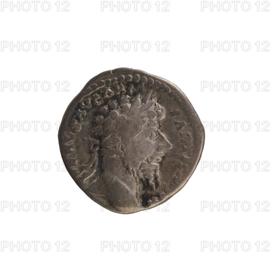 denarius, Lucius Verus (130–169; Roman emperor 161–169), busts, imperial busts, Lucius Verus (Roman emperor; 130–169), treasures (numism), Lucius Verus (Roman emperor; 130–169) - iconography, cornucopia (attribute), Aequitas (personification), scales (attribute). Obv.: ERVS AVG ARM PARTH M, Emperor's head right with laurel wreath. Pearl border. Rev.: TR P VII IMP IIII COS III, Aequitas stands facing left, holding scales in his right hand and a cornucopia in his left. Date: 166–167. Roman Empire (27 BC–476), Rome. Coin, weight 3.21 g.
