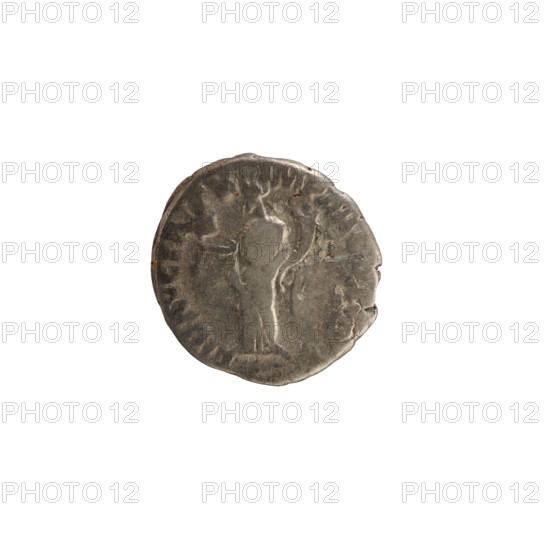denarius, Commodus (161–192; Roman emperor 177–192), busts, imperial busts, Commodus — iconography, abacus (attribute), cornucopia (attribute), Liberalitas (personification). Obv.: MC, MMODV, G. Emperor's head right, with laurel wreath. Pearly border. Rev.: LIB AVG TR P V IMP IIII CO. Liberalitas stands facing left, holding an abacus in her raised right hand and a cornucopia in her left. 180, Roman Empire (27 BC–476), Rome, coin; weight 2.65 g