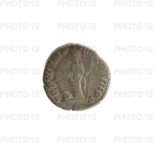 denarius, Commodus (161–192; Roman emperor 177–192), imperial busts, Commodus — iconography, sphere (attribute), sceptre (attribute), Providentia (personification). Obv. COMMODVS ANTONINV, emperor's head right, laurel wreath. Pearly border. Rev. TR P VI IMP IIII COS III PP, Providentia stands facing left, holding a wand above an orb in her right hand and a scepter in her left. Roman Empire (27 BC–476), Rome, coin, weight 2.80 g