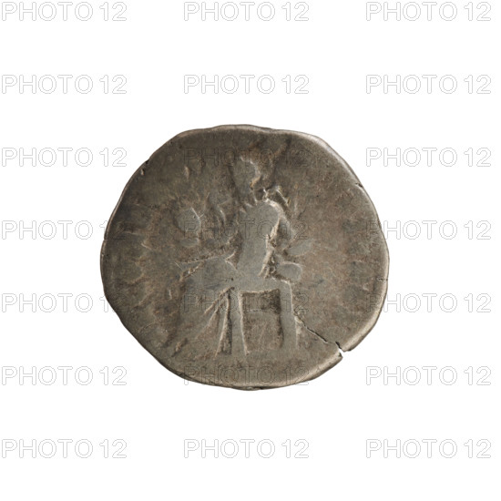 Denarius of Commodus (161–192 CE). Obverse: Laureate bust of the emperor to right; legend (partially truncated) OMM ANT P FE L AVG BRIT PP. Reverse: Securitas seated left holding a globe in her right hand, left hand at her side; legend SEC ORB, SV DES VI. Roman Empire, ca. 189 CE. Coin (silver), weight 2.76 g, axis 225°.