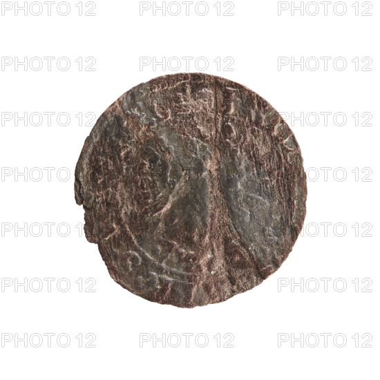 szelag, coins of Lands Associated with Poland, eagles, cross (iconographic), Frederick William I Hohenzollern (Great Elector of Brandenburg; Prince of Prussia; 1620–1688), Hohenzollern (coat of arms). Obverse: Prussian eagle, on its chest a monogram composed of the letters IC. In the rim, between the pearl borders, an inscription beginning with a princely mitre FRI, BR.SRI, . Reverse: Monogram composed of the letters FW separating the inner border. In the rim an inscription beginning with a cross, divided by the Hohenzollern coat of arms +SO, PR - USSIAE. 1653. Ducal Prussia (1525–1701), Königsberg. Coin: diameter 15.2 mm, weight 0.36 g, axis 0 degrees.