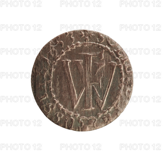 szelag, eagles, cross (iconographic), Frederick William I Hohenzollern (Great Elector of Brandenburg; Prince of Prussia; 1620–1688), Hohenzollern (coat of arms). Obverse: Prussian eagle, on its chest a monogram composed of the letters IC; on the rim between pearl borders an inscription beginning with a princely mitre FRID.WILH.M, PR.EL. Reverse: monogram composed of the letters FW; in the rim an inscription beginning with a stylized cross, divided by the Hohenzollern coat of arms +SO, - USSIAE. 1653. Ducal Prussia (1525–1701), Königsberg. Coin: diameter 15.4 mm, weight 0.51 g, axis 0 degrees.