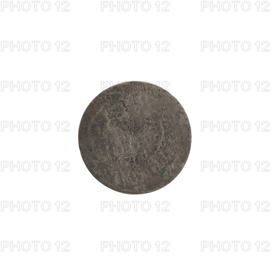 szelag; Pfahler, Ernest; the hoard from Wislica (numism); eagles; Hohenzollern (coat of arms); rosettes; Obv. Prussian eagle; in the rim between the borders the inscription MAR; Rv. monogram composed of the letters GW; in the rim between the borders an inscription beginning with a rosette, divided by the Hohenzollern coat of arms S - VS; 1629; Ducal Prussia (1525–1701), Königsberg; coin; diameter 16.3 mm; weight 0.49 g; axis 0°