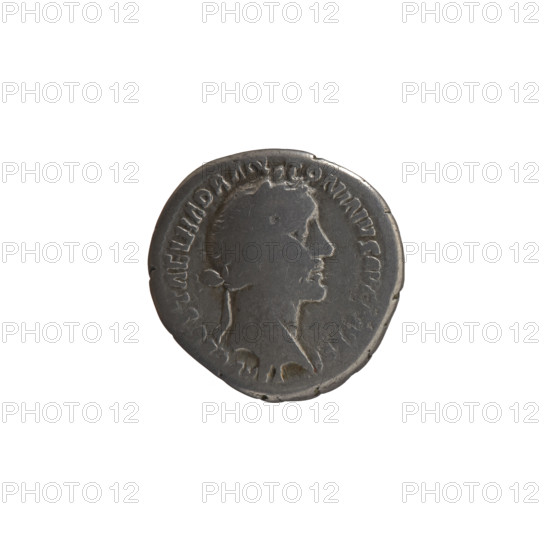 Denarius of Antoninus Pius (86–161; Roman emperor 138–161). Obverse: Head of Antoninus Pius in a laurel wreath facing right, inscription I·AES T AEL HADR AN·TONINVS AVG (all around). Reverse: Pax standing left, holding a branch in his right hand and a long scepter in his left, inscription TR POT XV·C (all around); in the PAX section: 151–152. Subject/personifications: Pax. Medium/format: Roman coin; diameter 17.5 mm; weight 3.29 g; axis 195°.