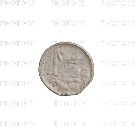 Denarius (royal type) of Boleslaw II the Bold (King of Poland, 1058–1079). Obverse: Crowned bust of the king facing left, sword in hand, sign +Z behind the head. Reverse: Church topped with three domes, dots in front of and behind the church above the roofline; a vertical line on the roofline with a cross below. Date: 1076–1079. Mint: Kraków, Poland. Coin; weight 0.57 g; axis 315°.