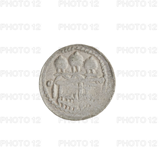 Denarius (royal type) of Boleslaw II the Bold (king of Poland; 1058–1079). Obverse: crowned bust of Boleslaw the Bold facing left, sword in hand. Reverse: church topped with three domes. Date: 1076–1079. Origin: Kraków, Poland. Coin; weight 0.76 g.