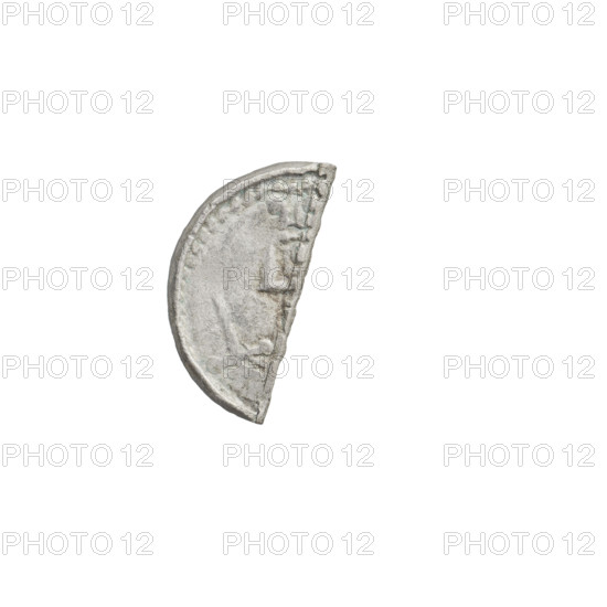 Denarius (royal type) of Boleslaw II the Bold (king of Poland; reign 1058–1079). Obverse: crowned bust left, sword in hand. Reverse: church topped with three domes. Date: 1076–1079. Place: Kraków, Poland. Coin; weight 0.36 g.