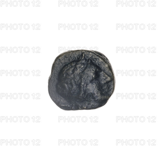 drachma, Pantikapaion, eagles, head of Apollo (iconographic), Black Sea, birds, Apollo (mythology), aw: head of Apollo in laurel wreath facing right; rw: eagle with spread wings facing right, inscription on the right; 270 - 201 BC, Cimmerian Bosporus, Pantikapaion, coin, weight 2.35 g, axis 60 degrees, dimension 1 13 mm, dimension 2 14.7 mm