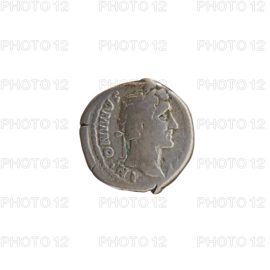 Denarius of Antoninus Pius (86–161; Roman emperor 138–161), c. 145–161. Obverse: Head of Antoninus Pius in a laurel wreath facing right, inscribed 'ANTONINVS - , PP' all around. Reverse: Aequitas (personification) standing left, holding scales in his outstretched right hand and a long scepter in his left, inscribed 'C OS -' all around. Roman silver coin (denarius), diameter 17.0 mm, weight 3.02 g, axis 195°.