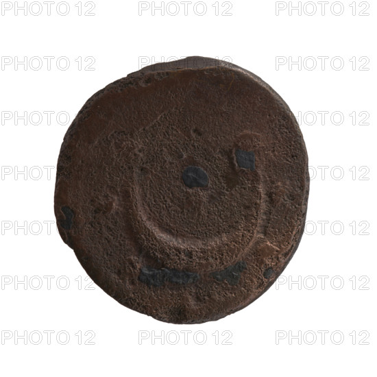 Faustina the Elder (98–141; Roman empress 138–141) (posthumous), Antoninus Pius (86–161; Roman emperor 138–161) (issuer). Draped bust of Faustina I facing right; reverse: moon and seven stars below. Iconography: moon, stars. After 141, Rome, Roman Empire (27 BC–476). Coin; diameter 26.5–27.5 mm; weight 12.21 g; axis 345°.