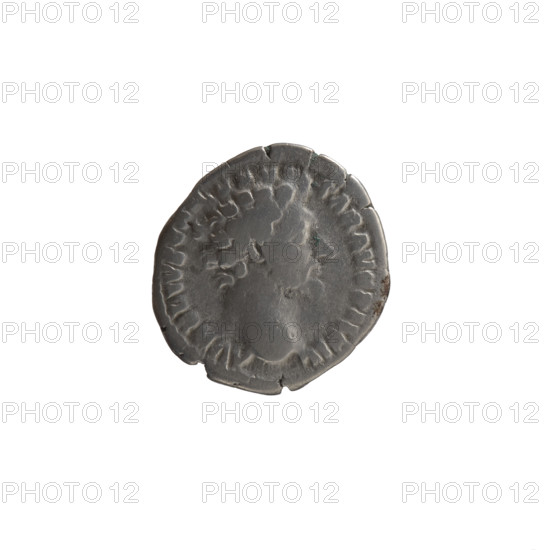 Denarius, Marcus Aurelius (121–180; Roman emperor 161–180), caesar 139–161; issuer: Antoninus Pius (86–161; Roman emperor 138–161). Obverse: Head of young Marcus Aurelius without a covering to the right, inscription AVRELIVS C — SAR AVG PII FIL. Reverse: Minerva stands left, holds an owl in her outstretched right hand, rests her left hand on a shield and spear, inscription TR POT — VIII — COS II. Date: 153–154. Place: Rome, Roman Empire. Material: coin; diameter 17.0 mm; weight 3.51 g; axis 180°.