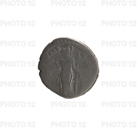 Denarius, Marcus Aurelius (121–180; Roman emperor 161–180), caesar 139–161; issuer: Antoninus Pius (86–161; Roman emperor 138–161). Obverse: Head of young Marcus Aurelius without a cap to the right, legend 'AVRELIVS CAE' and 'AR AVG PII FIL' all around. Reverse: Minerva stands left, holds an owl in her outstretched right hand, rests her left hand on a shield and spear; legend '- VIII - C' all around. Roman deities (Minerva), owl motif, shields, spears; iconography related to Marcus Aurelius (heir to the throne; 138–161). Date: ca. 153–154. Roman Empire, Rome. Coin (denarius): diameter 17.5 mm, weight 2.97 g, axis 0°.