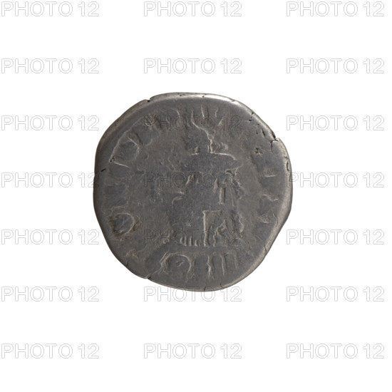 Denarius of Marcus Aurelius (121–180; Roman emperor 161–180). Obverse: head of Marcus Aurelius uncovered, with drapery on the left shoulder, facing right, inscription MP M AVREL ANTONINVS AVG circumferential. Reverse: Concordia seated left, holding a patera in her right hand, resting her left hand on the figure of Spes; under the seat is a cornucopia, inscription CONCORD AVG TR P XV circumferential, COS III in exergue. Personifications: Concordia, Spes. Iconography includes cornucopias and paterae. Roman Empire (27 BC–476). Coin — diameter 17.0 mm; weight 3.00 g; axis 180°.