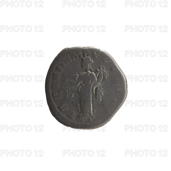 Denarius, Marcus Aurelius (121–180; Roman emperor 161–180), issuer; obverse: head of Marcus Aurelius with laurel wreath facing right, inscription INVS AVG AR - M PARTH, X around; reverse: Aequitas standing left, holding scales in his right hand and a cornucopia in his left, inscription TR P XXII IMP V COS III around; dated 168; Roman Empire (27 BC–476), Rome; coin; diameter 18.0–18.5 mm; weight 2.87 g; axis 345°.