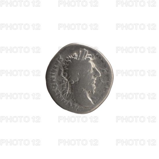 Denarius, Marcus Aurelius (121–180; Roman emperor 161–180), issuer: personifications — Liberalitas standing left holding an abacus in his right hand and a cornucopia in his left; obverse: head of Marcus Aurelius with laurel wreath facing right, inscription 'M ANTONINVS - AVG'; reverse inscription 'BER, AVG - V COS III'; date: 168–170; Roman Empire (27 BC–476), Rome; coin; diameter 16.5–17.0 mm; weight 2.66 g; axis 15 degrees.