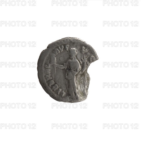 Denarius, Marcus Aurelius (121–180; Roman emperor 161–180) (issuer). Obverse: Head of Marcus Aurelius with laurel wreath facing right, inscription NINVS, TR P XXIII all around. Reverse: Liberalitas (personification) standing left, holding an abacus in his right hand and a cornucopia in his left, inscription LIBERAL·AVG·VC. Iconography: Marcus Aurelius; personifications; cornucopias; abacus attribute. Date: 168–169. Culture/place: Roman Empire, Rome. Medium/function: coin. Measurements: diameter 18.0–18.5 mm, weight 2.41 g, axis 15°.