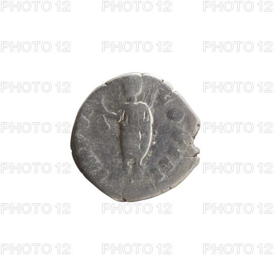 Denarius, Marcus Aurelius (121–180; Roman emperor 161–180), issuer. Obverse: Head of Marcus Aurelius in laurel wreath facing right, legend 'M ANTONINVS - AVG TR P XXVIII'. Reverse: Emperor in toga standing left, holding a branch in his right hand and a scepter in his left, legend 'IMP VI - COS III'. Date: 173–174. Place: Rome, Roman Empire. Medium: coin. Diameter: 18.5 mm. Weight: 2.98 g. Axis: 180 degrees.