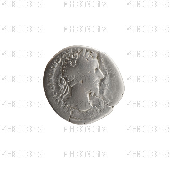Denarius, Marcus Aurelius (121–180; Roman emperor 161–180), c. 175. Obverse: Head of Marcus Aurelius with laurel wreath facing right, inscription M ANTONINVS AVG. Reverse: Felicitas (personification) standing left, holding a long caduceus in her right hand and a cornucopia in her left, inscription TR P XXIX – IMP VIII COS III. Roman Empire (27 BC–476), Rome. Coin; diameter 18.0–18.5 mm, weight 2.31 g, axis 180°.