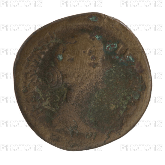 sestertius, Faustina the Younger (ca. 130–176; Roman empress 161–176), 161–176, Roman Empire (27 BC–476), Rome, coin