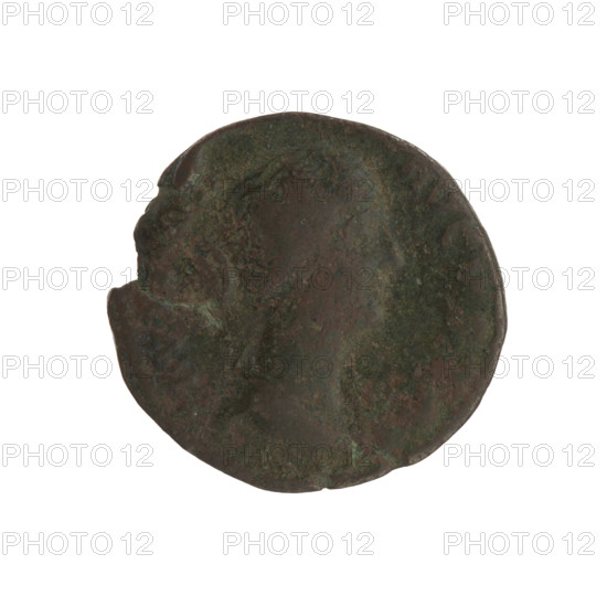 As, Faustina the Younger (ca. 130–176; Roman empress 161–176), 161–176, Roman Empire (27 BC–476), Rome, coin