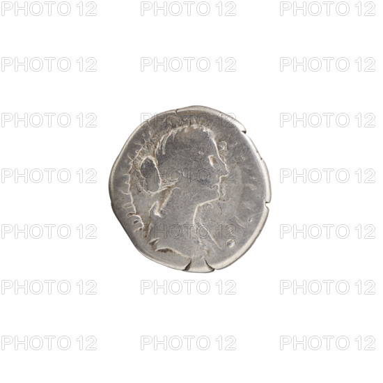 Denarius, Faustina the Younger (ca. 130–176; Roman empress 161–176) (posthumous), Marcus Aurelius (121–180; Roman emperor 161–180) (issuer). Obverse: Bust of Faustina II in drapery facing right, inscription DIVA FAVINA PIA (all around). Reverse: Peacock standing right with folded tail, inscription CONDATIO (all around). After 176, Roman Empire (27 BC–476), Rome. Coin: diameter 17.0–17.5 mm, weight 2.57 g, axis 0°.