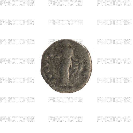 Denarius of Faustina the Younger (ca. 130–176; Roman empress 161–176), Roman Empire (27 BC–476), minted in Rome; coin, diameter 15.4 mm and 16.2 mm.