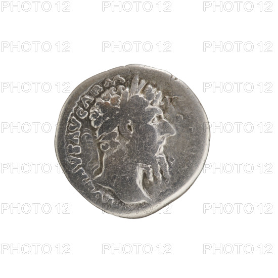 Denarius, Lucius Verus (130–169; Roman emperor 161–169), issuer: Lucius Verus. Obverse: Head of Lucius Verus in laurel wreath facing right, inscription 'L VERVS AVG ARM - PAR'. Reverse: Aequitas seated left, holding scales in his right hand and a cornucopia in his left, inscription 'T, VIII IMP - V - COS II'. Date: 168. Place: Rome, Roman Empire (27 BC–476). Object type: coin. Material: silver. Diameter: 17.5 mm. Weight: 2.90 g. Axis: 0 degrees.