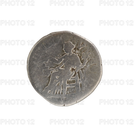 Denarius of Lucius Verus (130–169; Roman emperor 161–169), issuer: Lucius Verus. Obverse: head of Lucius Verus in laurel wreath facing right, inscription 'L VERVS AVG ARM - PAR' all around. Reverse: Aequitas seated left, holding scales in his right hand and a cornucopia in his left, inscription 'T, VIII IMP - V - COS II' all around. Date: 168. Roman Empire (27 BC–476), Rome. Coin; diameter 17.5 mm; weight 2.90 g; axis 0 degrees.