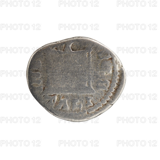 Denarius, Commodus (161–192 CE), issuer; Crispina (164–192? CE), Roman empress. Obverse: Draped bust of Crispina facing right, legend CRIS[A] A AVG. Reverse: Rectangular altar with flame, inscription fragment I- ENI-TALI-BS (altars iconography). Date: circa 178–183 CE. Roman Empire, Rome. Coin: diameter 16.0–18.0 mm, weight 2.40 g, axis 0°.