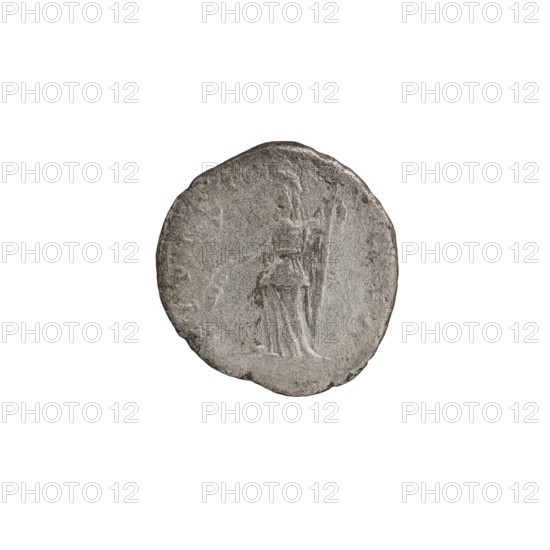Denarius of Septimius Severus (146–211; Roman emperor 193–211) depicting Roman deities, Ceres; iconography of Septimius Severus; after 193; Roman Empire (27 BC–476), Rome; coin; diameter 17.5–18.0 mm; weight 2.56 g