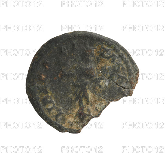 Denarius (anima), Caracalla (188–217; Roman emperor 198–217), issuer. Obv.: ANTONINVS VSAVG — Bust of Caracalla facing right with a laurel wreath, pearl rim. Rev.: LIBERALITAS AV — Liberalitas stands facing, head turned left, holding an abacus in her outstretched right hand and a cornucopia in her left, pearl rim. Date: 201–206. Roman Empire (27 BC–476). Rome. Coin: diameter 18.5–19.7 mm; weight 2.34 g.
