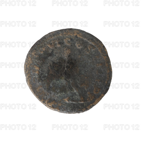 denarius (anima), Caracalla (188–217; Roman emperor 198–217). Obv.: ANTONINVS PIVS FEL AVG — Head of Caracalla with laurel wreath facing right, pearl border. Rev.: PM TR P XV COS IIII P P — Naked Hercules stands facing left with a branch in his right hand and a club and lion skin in his left, pearl border. 213, Rome, Roman Empire (27 BC–476). Coin; diameter 17.9–18.5 mm; weight 2.41 g.