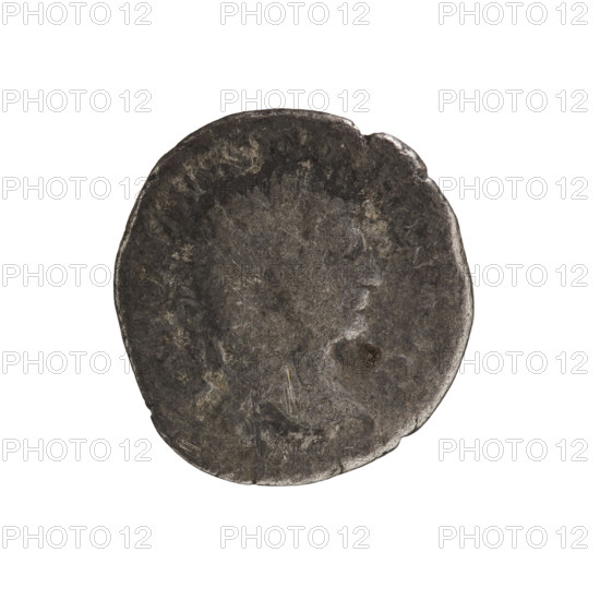 Denarius, Caracalla (188–217; Roman emperor 198–217). Obverse: ANTONINVS PIVS AVG BRIT — Head of Caracalla with laurel wreath facing right, pearl rim. Reverse: PM TR P XV ICO S IIII P P — Naked Hercules stands facing left with a branch in his right hand and a club and lion skin in his left, pearl rim. 213. Roman Empire (27 BC–476). Coin: diameter 17.5–18.8 mm; weight 2.72 g.