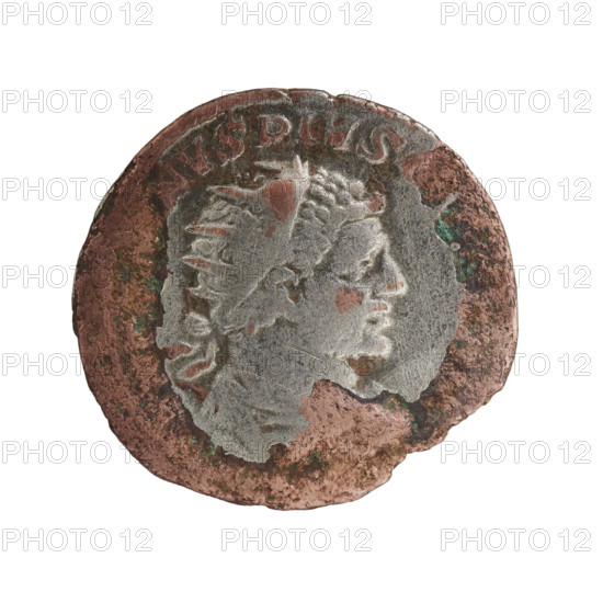 Antoninian (subaerate), Caracalla (188–217; Roman emperor 198–217). Obv.: NVSPIVS — Bust of Caracalla in corona radiata and paludamentum facing right, pearl border. Rev.: MARS, CTOR — Mars naked in cloak and helmet striding right, holding a spear in his right hand and a trophy in his left, pearl border. Date: 213–217. Roman Empire (27 BC–476), Rome. Coin: diameter 22.1 mm, weight 3.67 g.